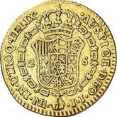 Reverse 2 Escudos 1796 NR JJ