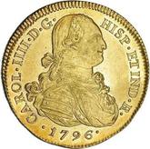 Obverse 8 Escudos 1796 P JF