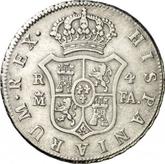 Reverse 4 Reales 1808 M FA