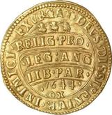 Reverse Unite 1644 OX Low relief portrait