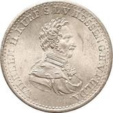 Obverse 1/6 Thaler 1823