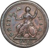 Reverse Farthing 1723