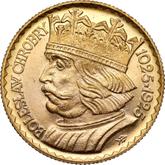 Obverse 10 Zlotych 1925 Bolesław I the Brave