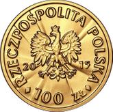 Obverse 100 Zlotych 2015 MW Jozef Pilsudski