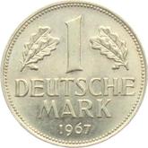 Obverse 1 Mark 1967 D