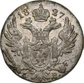 Obverse 10 Groszy 1827 IB