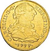 Obverse 8 Escudos 1779 MJ