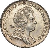 Obverse Sixpence 1723