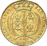 Reverse 2 Ducat 1754 EDC Crown