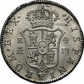 Reverse 4 Reales 1777 M PJ