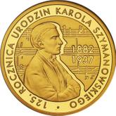 Reverse 200 Zlotych 2007 MW UW 125th Anniversary of Karol Szymanowski's Birth