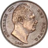 Obverse Farthing 1837 WW