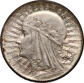 Reverse 5 Zlotych 1934 Polonia