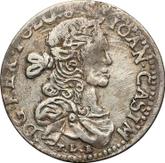 Obverse Ort (18 Groszy) 1664 TLB Lithuania