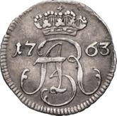 Obverse Schilling (Szelag) 1763 REOE Danzig