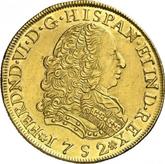 Obverse 8 Escudos 1752 LM J