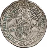 Reverse Ort (18 Groszy) 1651 HDL Torun