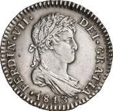 Obverse 1 Real 1813 c CJ