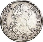 Obverse 4 Reales 1772 S CF