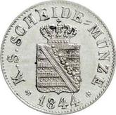 Obverse 1/2 Neu Groschen 1844 G