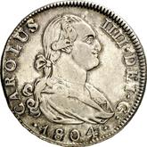 Obverse 4 Reales 1804 M FA