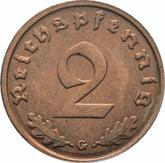 Obverse 2 Reichspfennig 1939 G