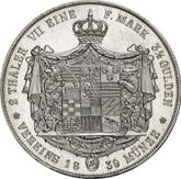 Reverse 2 Thaler 1839 A