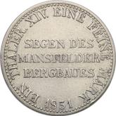 Reverse Thaler 1831 A Mining