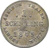 Reverse Shilling 1845
