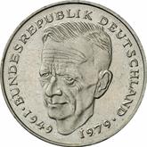 Obverse 2 Mark 1985 F Kurt Schumacher