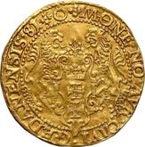 Reverse Ducat 1581 Danzig