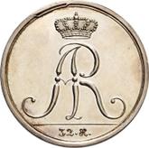 Obverse 32 Groschen no date (1709) Butterfly