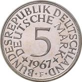 Obverse 5 Mark 1967 F