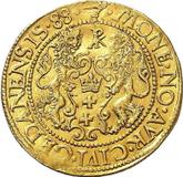 Reverse Ducat 1588 Danzig