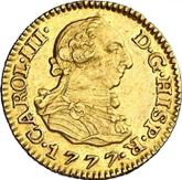 Obverse 1/2 Escudo 1777 M PJ
