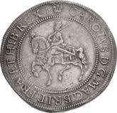 Obverse Crown no date (1625-1649) Second type of horseman