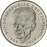 Obverse 2 Mark 1992 D Kurt Schumacher
