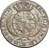 Reverse 1/2 Thaler 1755 EDC Crown