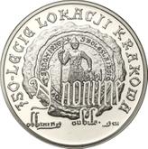 Reverse 10 Zlotych 2007 MW RK 750th Anniversary of the granting municipal rights to Krakow