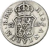 Reverse 1/2 Real 1788 M DV