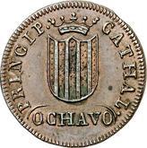 Reverse 1 Ochavo 1813 Catalonia
