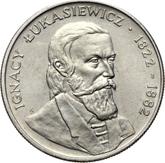 Reverse 50 Zlotych 1983 MW SW Ignacy Lukasiewicz