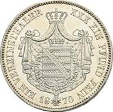 Reverse Thaler 1870 A