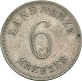 Reverse 6 Kreuzer 1830 L