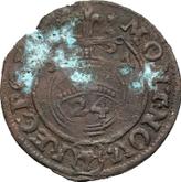 Obverse Pultorak 1654 Inscription "24"