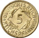 Obverse 5 Reichspfennig 1926 E