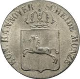 Obverse 1/24 Thaler 1842 S