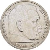 Obverse 5 Reichsmark 1939 B