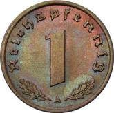 Obverse 1 Reichspfennig 1939 A