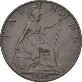 Reverse Farthing 1912